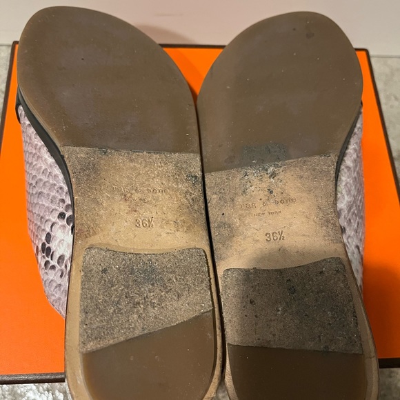 Rag & Bone Leather Slides - EUC - Picture 5 of 6